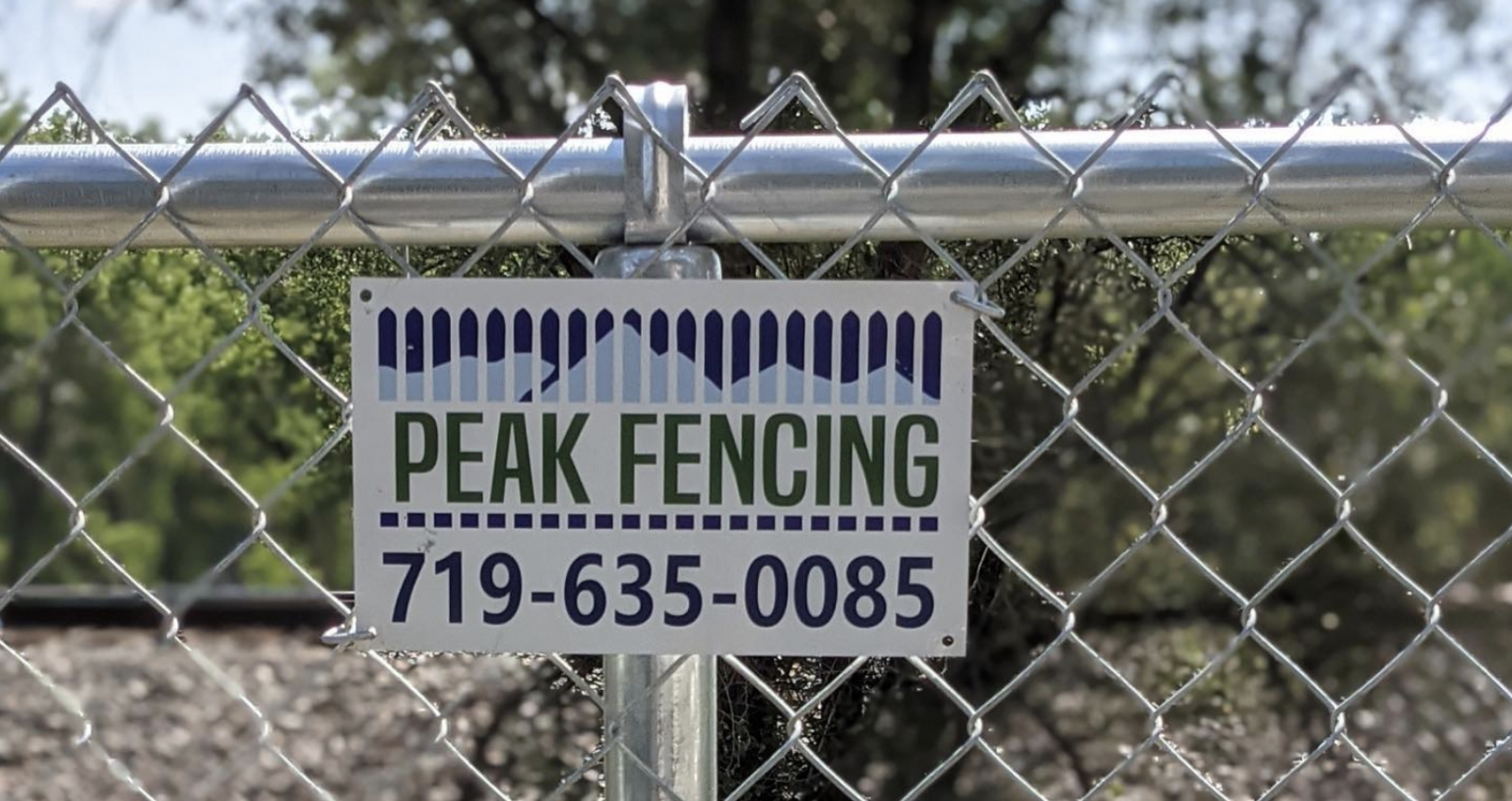 Custom Fences Signs Fence Plates Metal Fence Signs